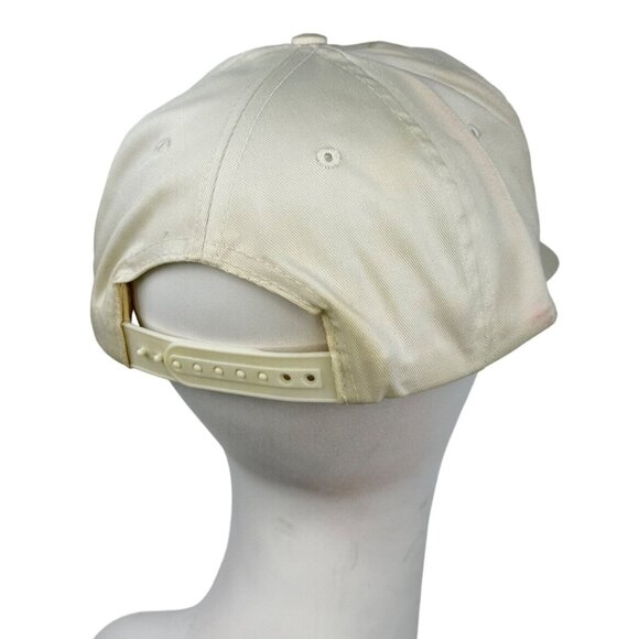 Vintage John Andretti Snapback Baseball Hat Cap Fan Club OSFA Embroidered White - Picture 13 of 16